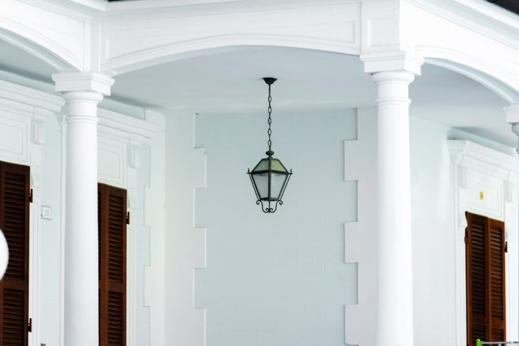 Why are porch ceilings painted blue