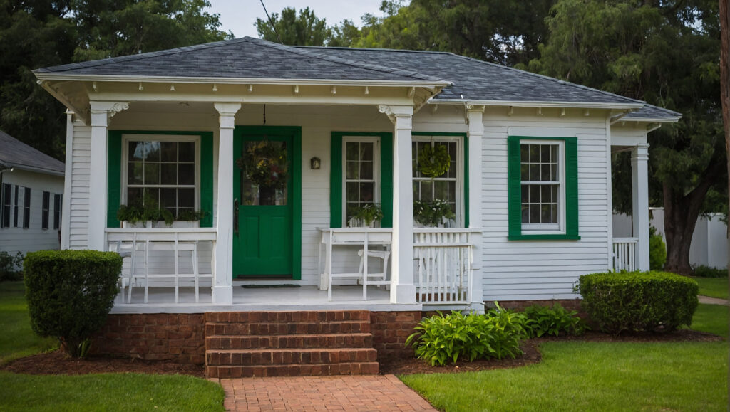Best Green Front Door Colors