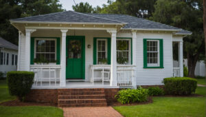 Best Green Front Door Colors